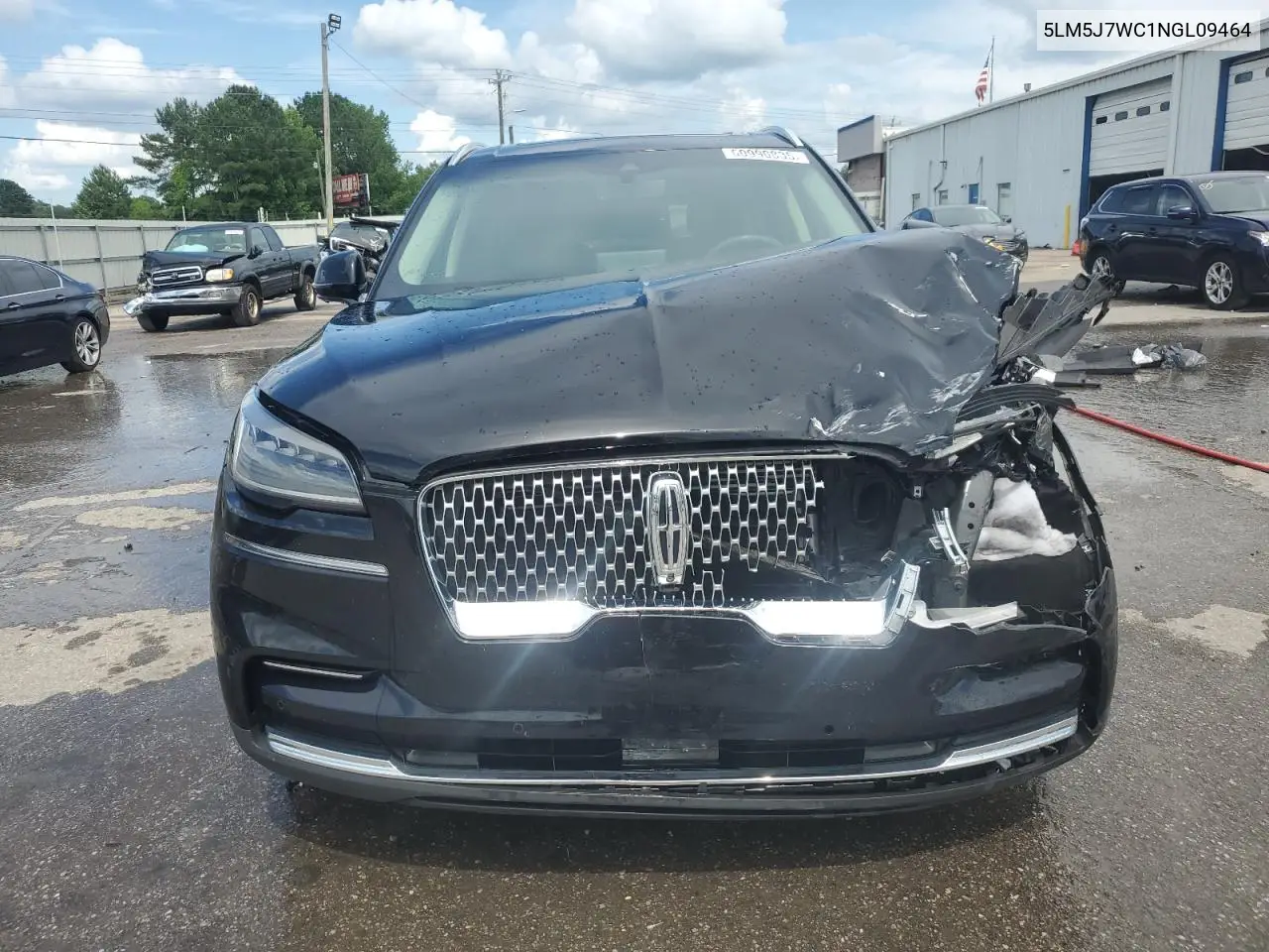 2022 Lincoln Aviator Reserve VIN: 5LM5J7WC1NGL09464 Lot: 60990835