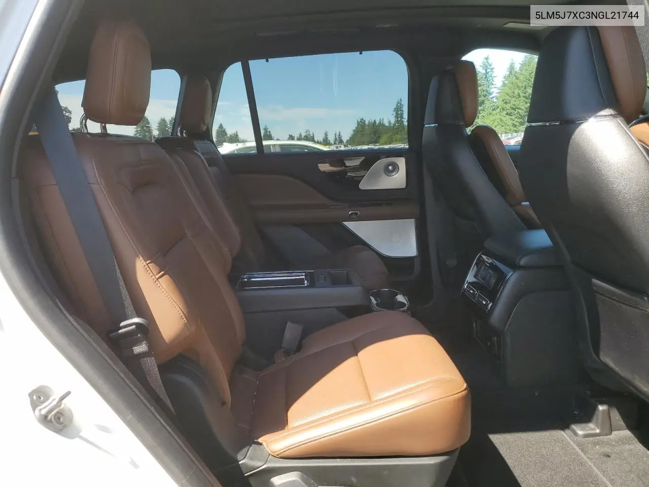 2022 Lincoln Aviator Reserve VIN: 5LM5J7XC3NGL21744 Lot: 62887815