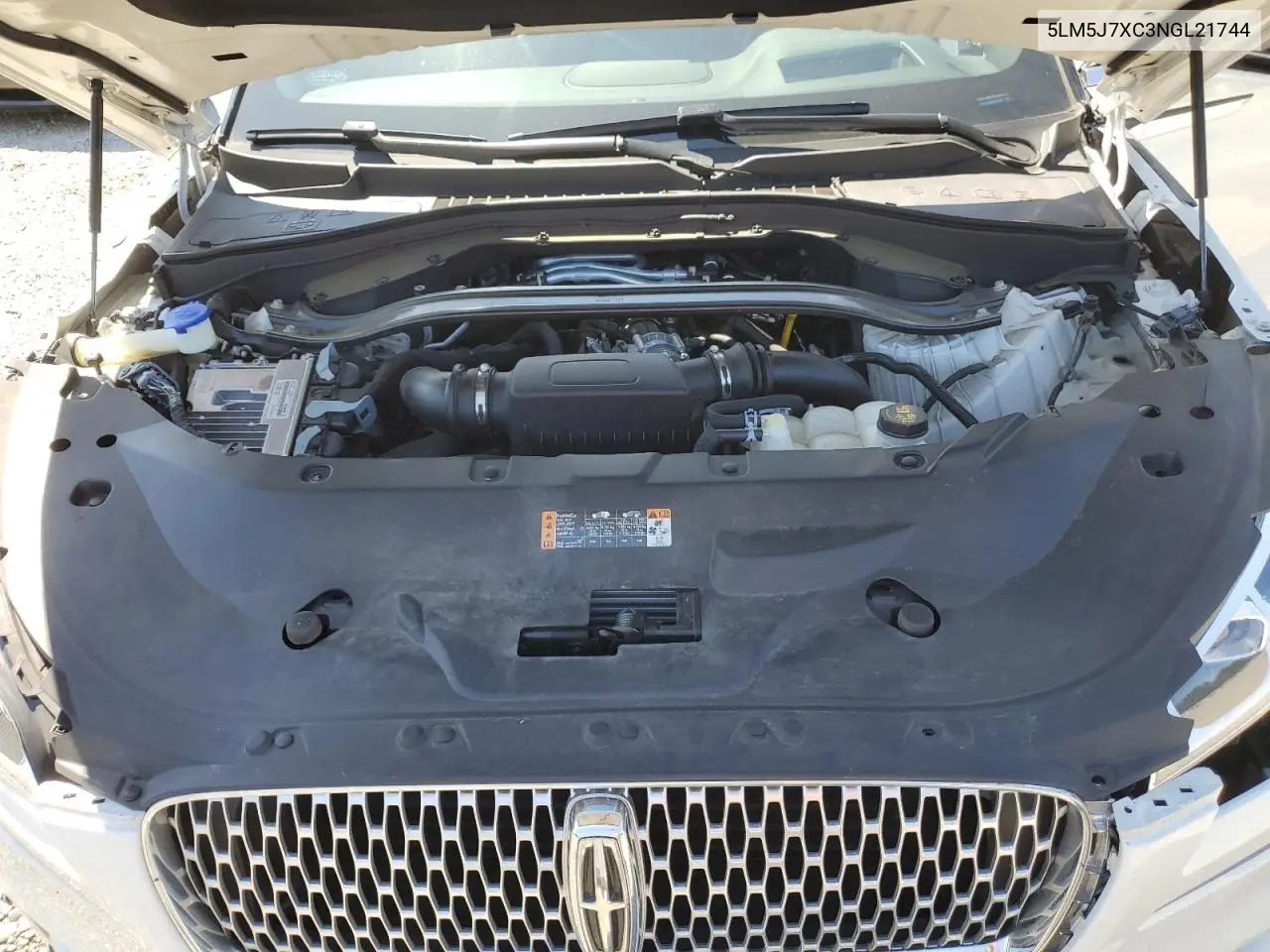 2022 Lincoln Aviator Reserve VIN: 5LM5J7XC3NGL21744 Lot: 62887815