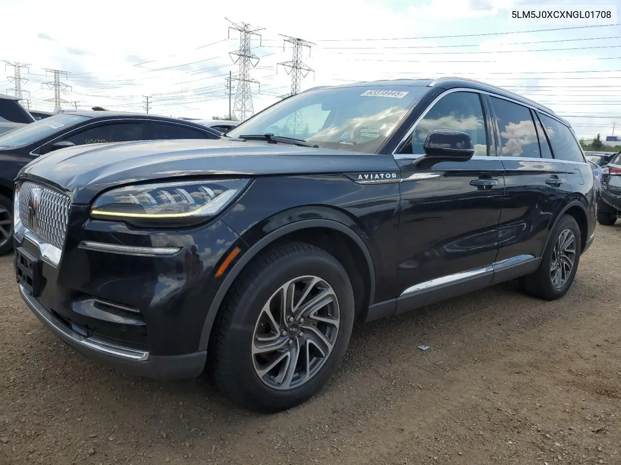2022 Lincoln Aviator VIN: 5LM5J0XCXNGL01708 Lot: 63318445
