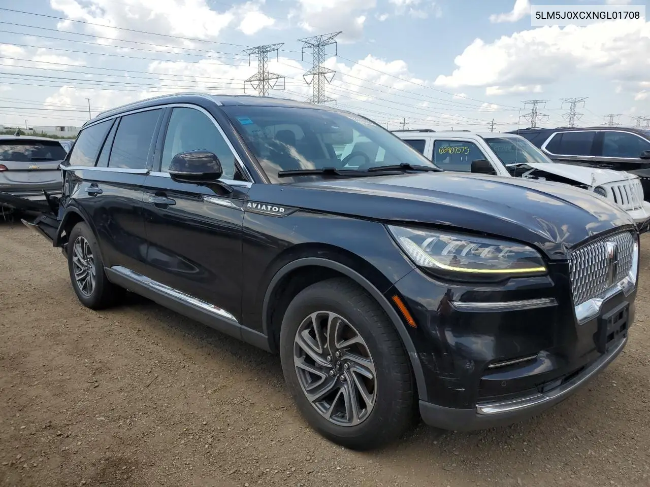 2022 Lincoln Aviator VIN: 5LM5J0XCXNGL01708 Lot: 63318445