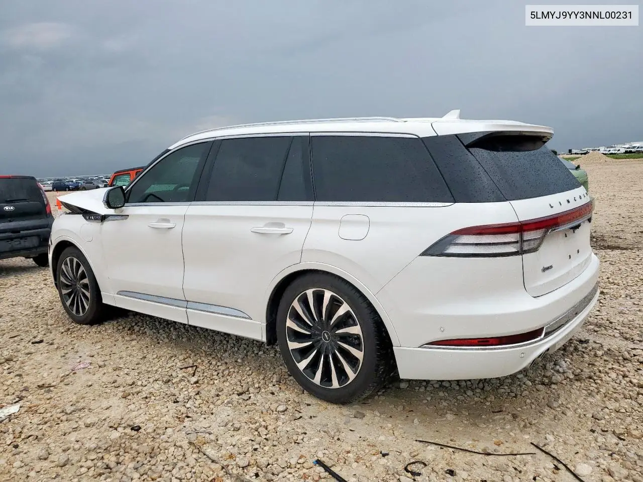 2022 Lincoln Aviator Black Label Grand Touring VIN: 5LMYJ9YY3NNL00231 Lot: 63459425