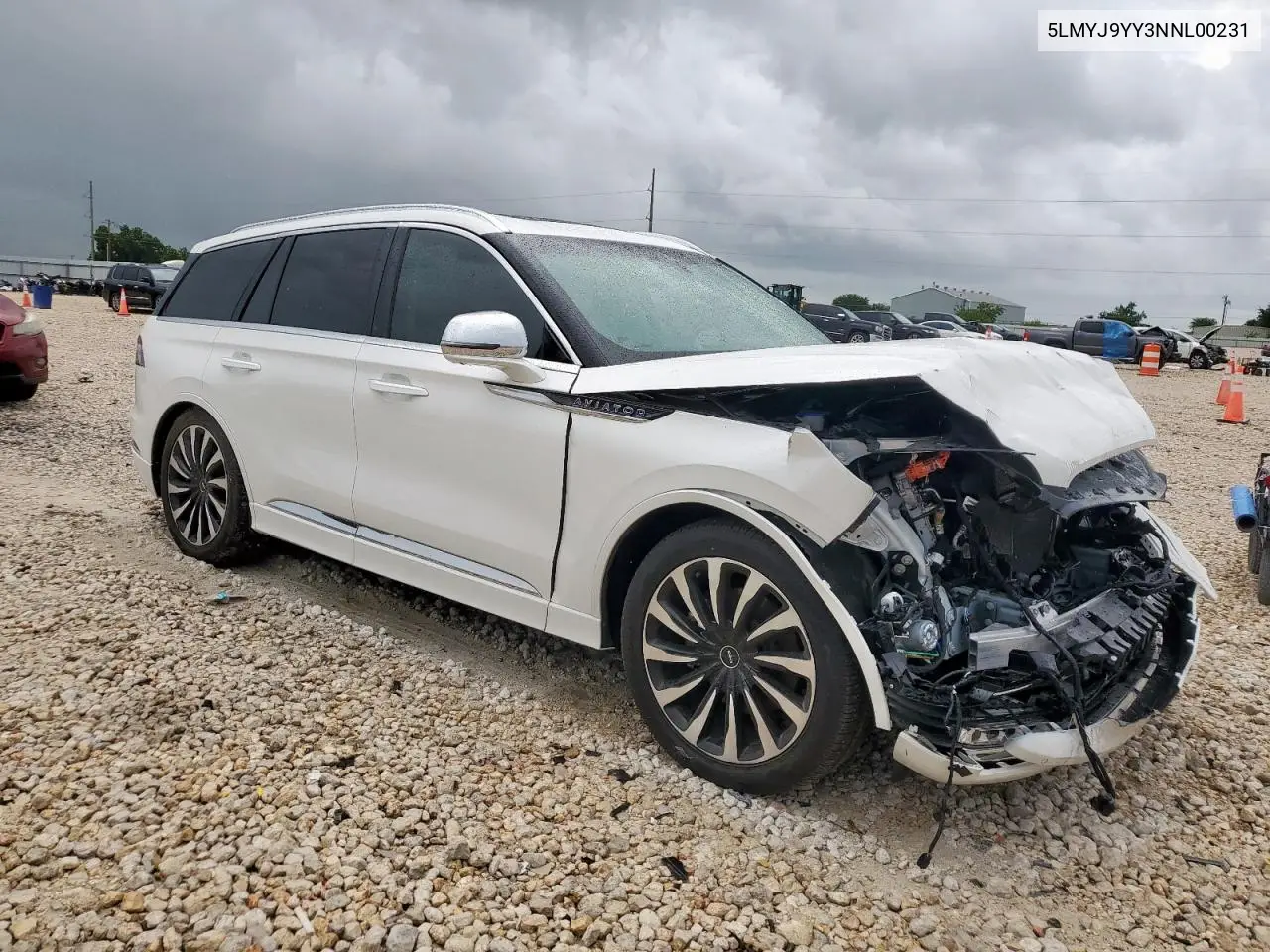2022 Lincoln Aviator Black Label Grand Touring VIN: 5LMYJ9YY3NNL00231 Lot: 63459425