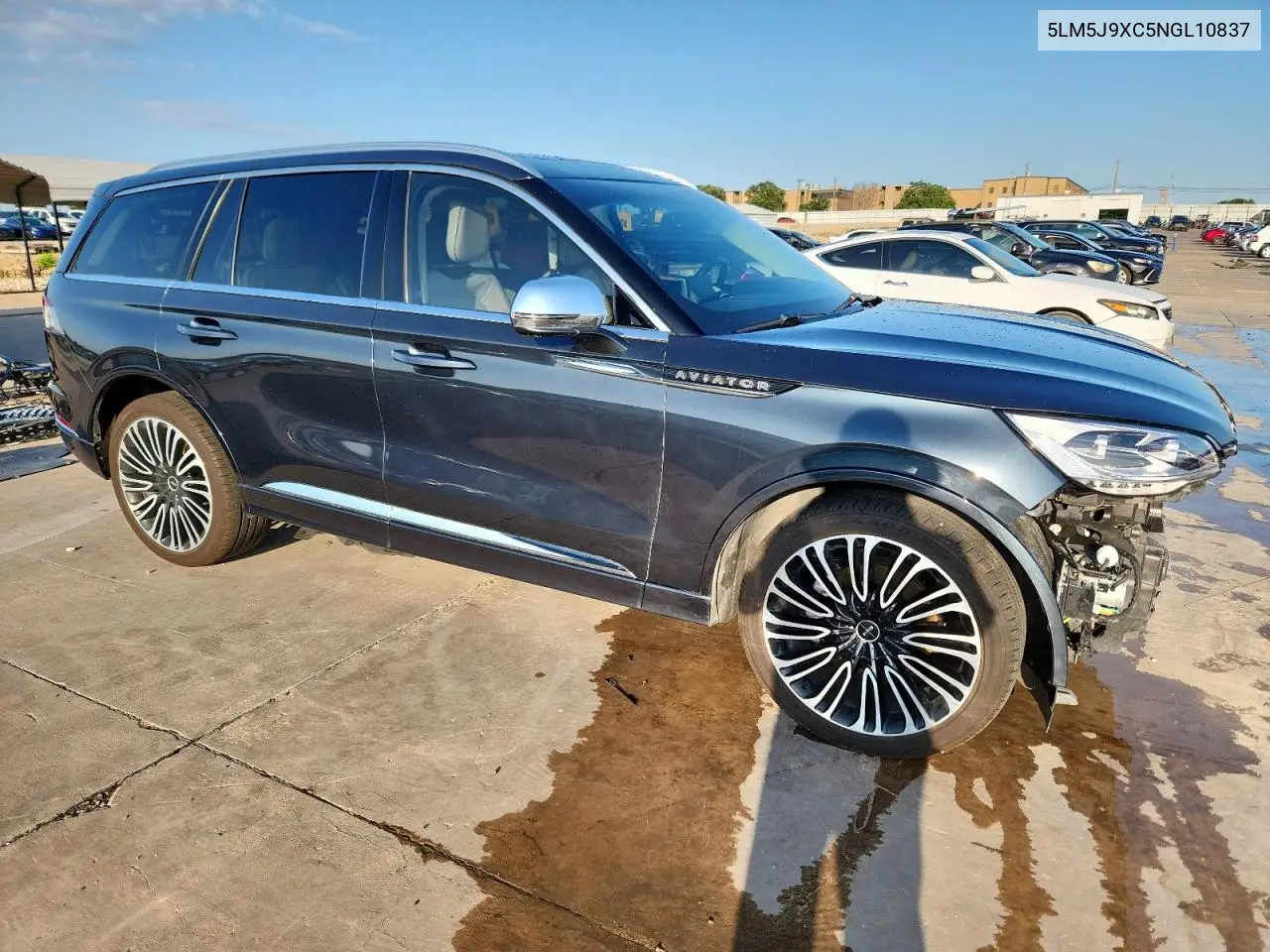 2022 Lincoln Aviator Black Label VIN: 5LM5J9XC5NGL10837 Lot: 63852335