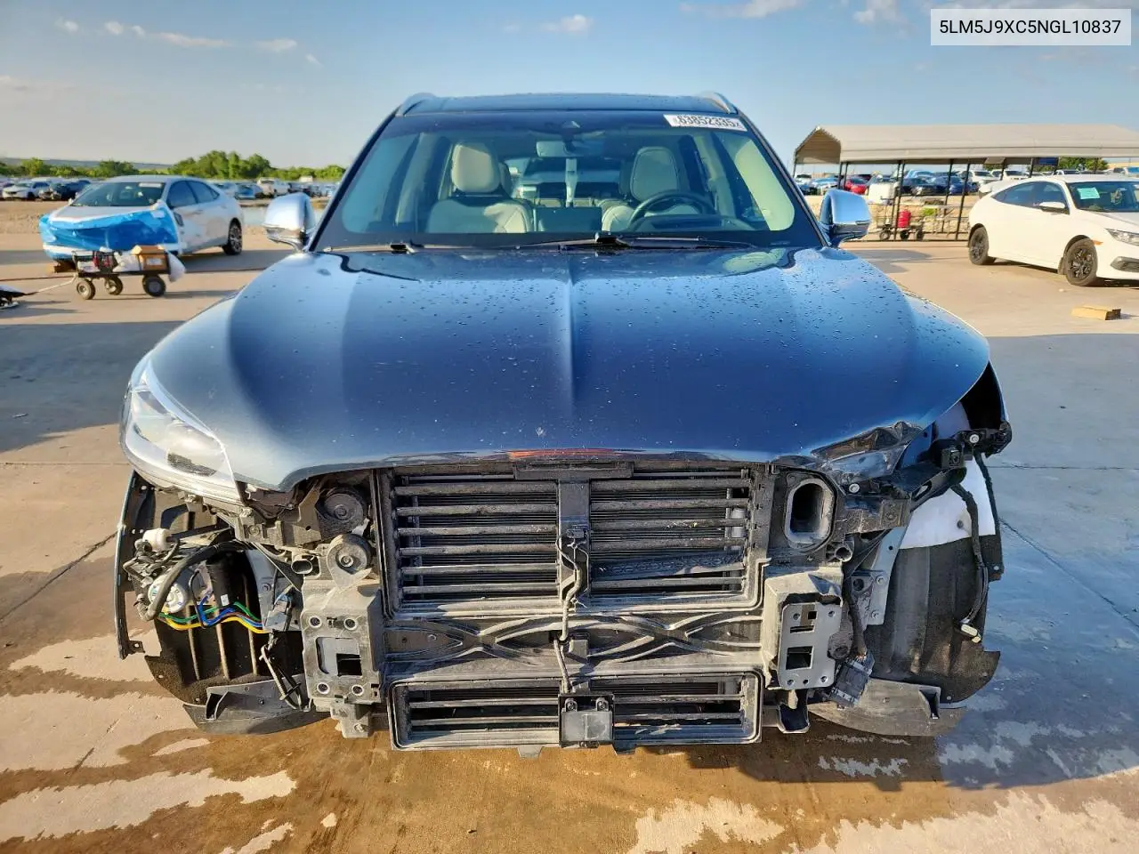 2022 Lincoln Aviator Black Label VIN: 5LM5J9XC5NGL10837 Lot: 63852335