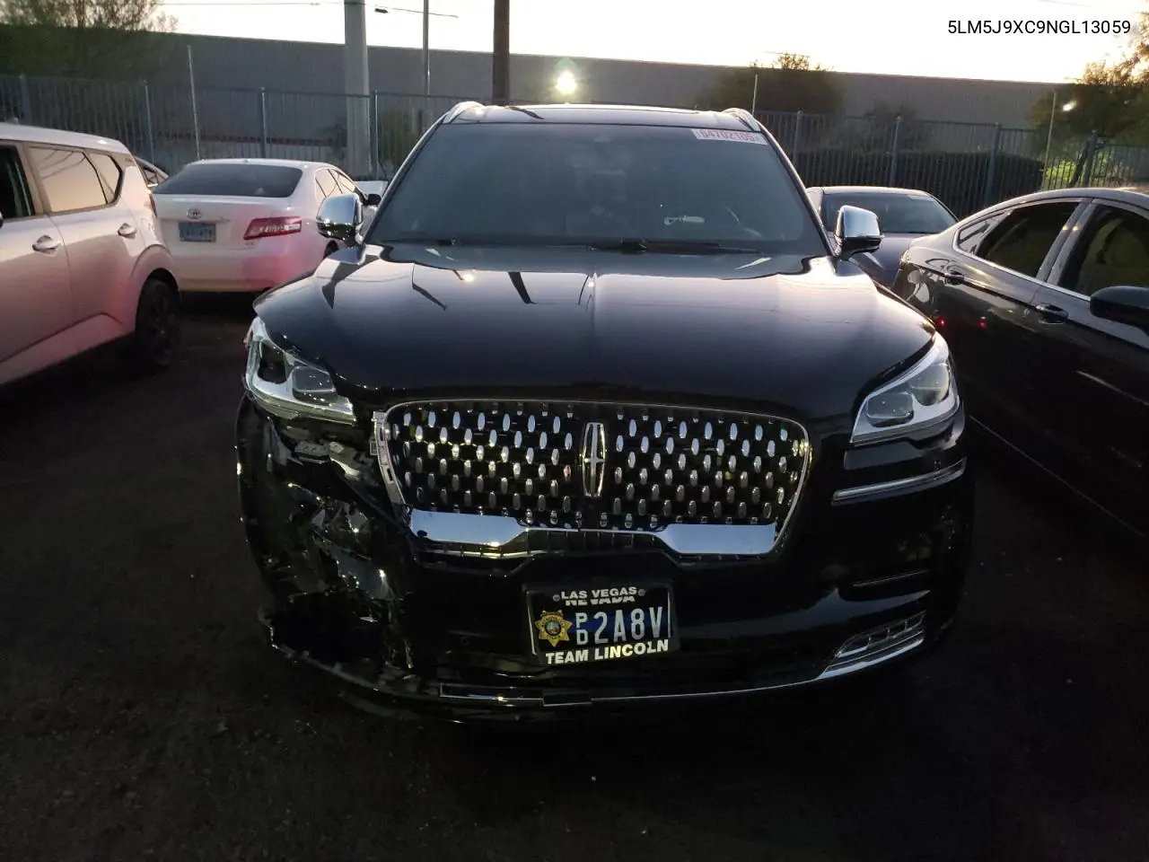 2022 Lincoln Aviator Black Label VIN: 5LM5J9XC9NGL13059 Lot: 64702105