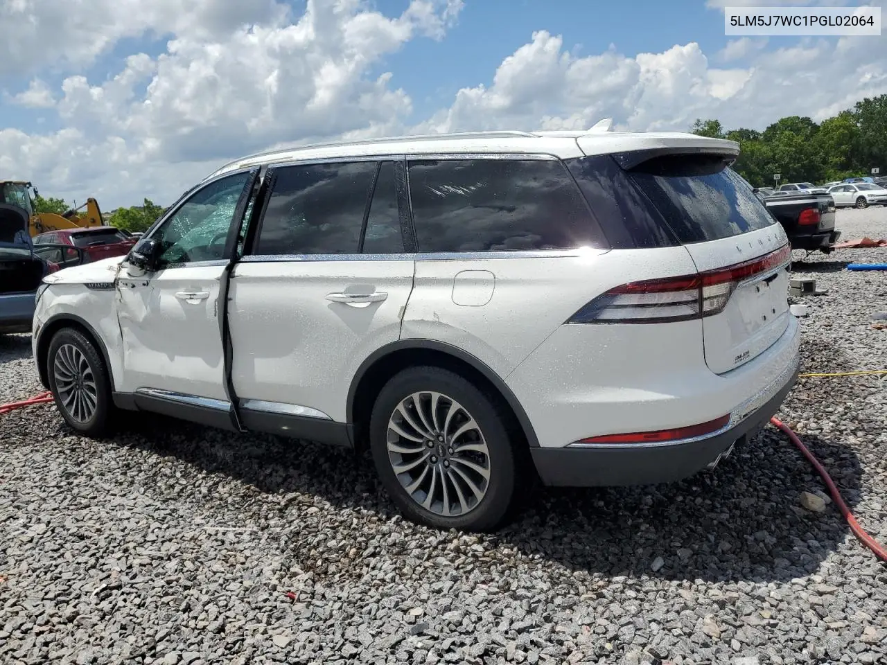 2023 Lincoln Aviator Reserve VIN: 5LM5J7WC1PGL02064 Lot: 61159185