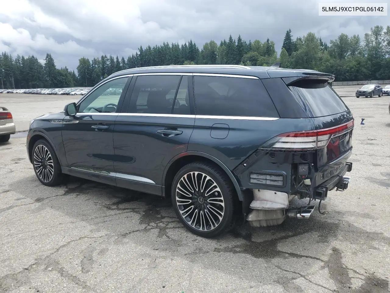 2023 Lincoln Aviator Black Label VIN: 5LM5J9XC1PGL06142 Lot: 62148615