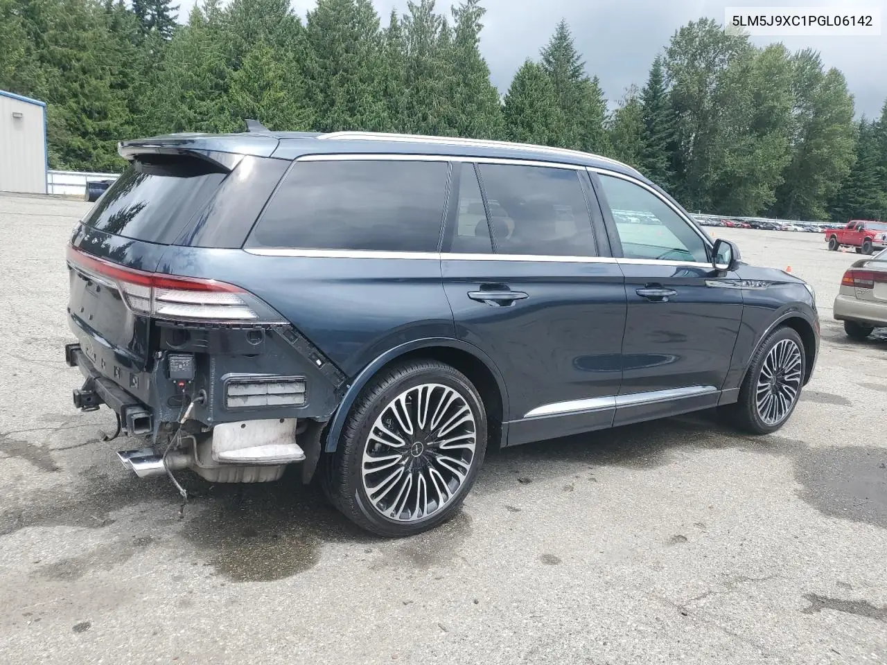 2023 Lincoln Aviator Black Label VIN: 5LM5J9XC1PGL06142 Lot: 62148615