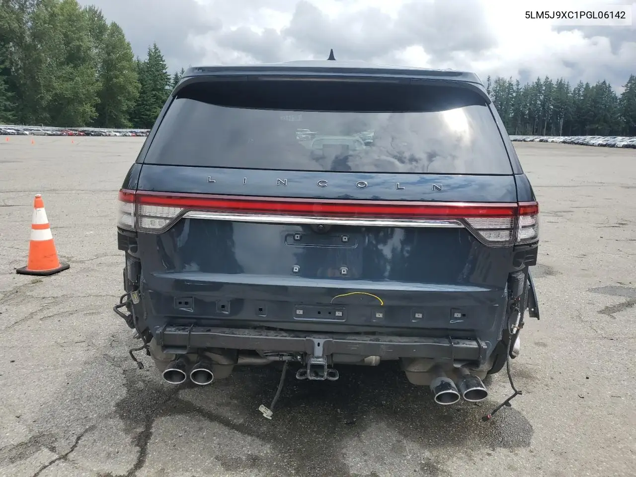 2023 Lincoln Aviator Black Label VIN: 5LM5J9XC1PGL06142 Lot: 62148615