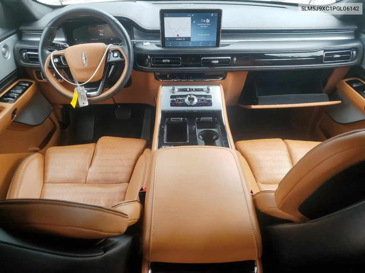 2023 Lincoln Aviator Black Label VIN: 5LM5J9XC1PGL06142 Lot: 62148615