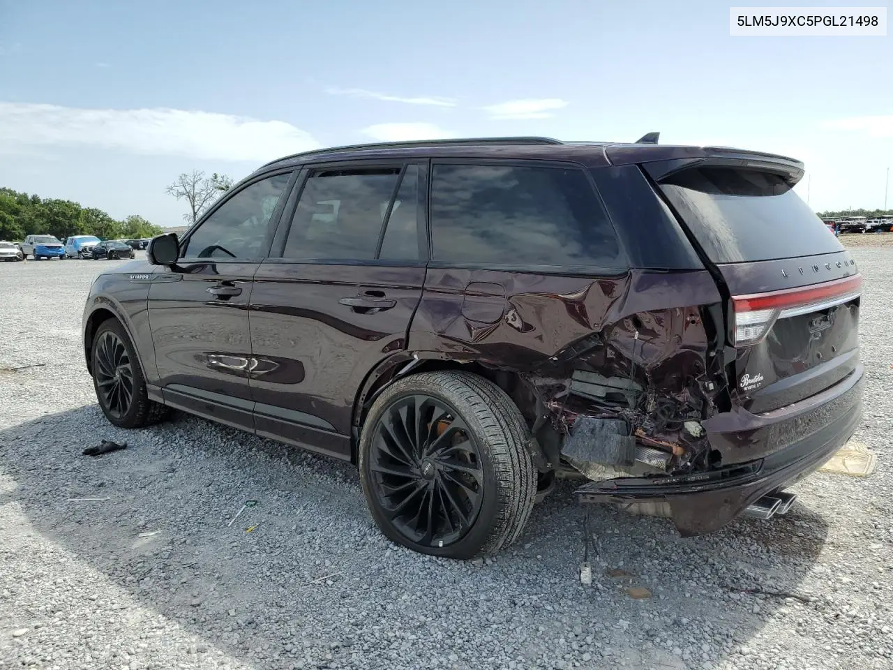 2023 Lincoln Aviator Black Label VIN: 5LM5J9XC5PGL21498 Lot: 62998515