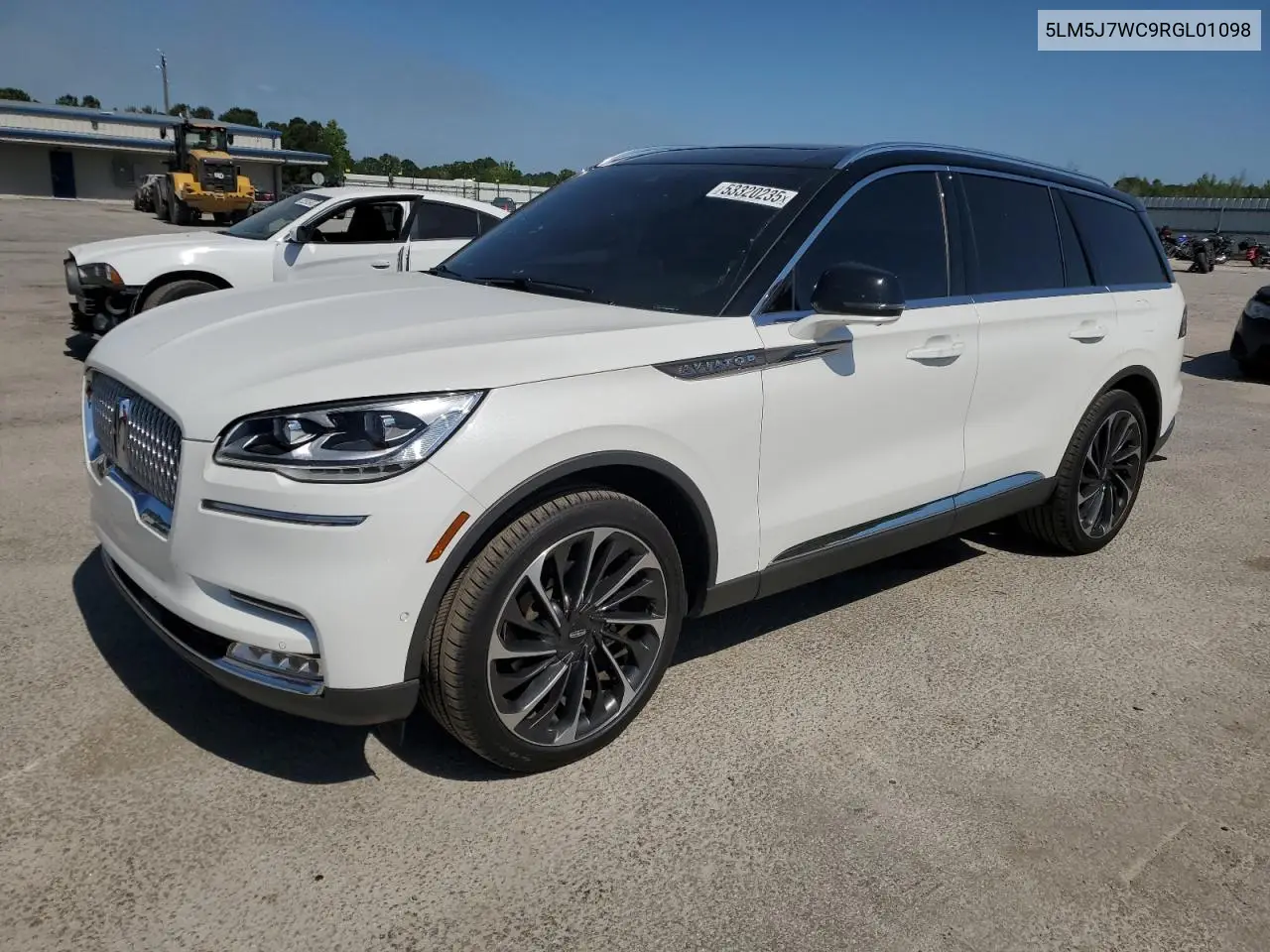 2024 Lincoln Aviator Reserve VIN: 5LM5J7WC9RGL01098 Lot: 53320235