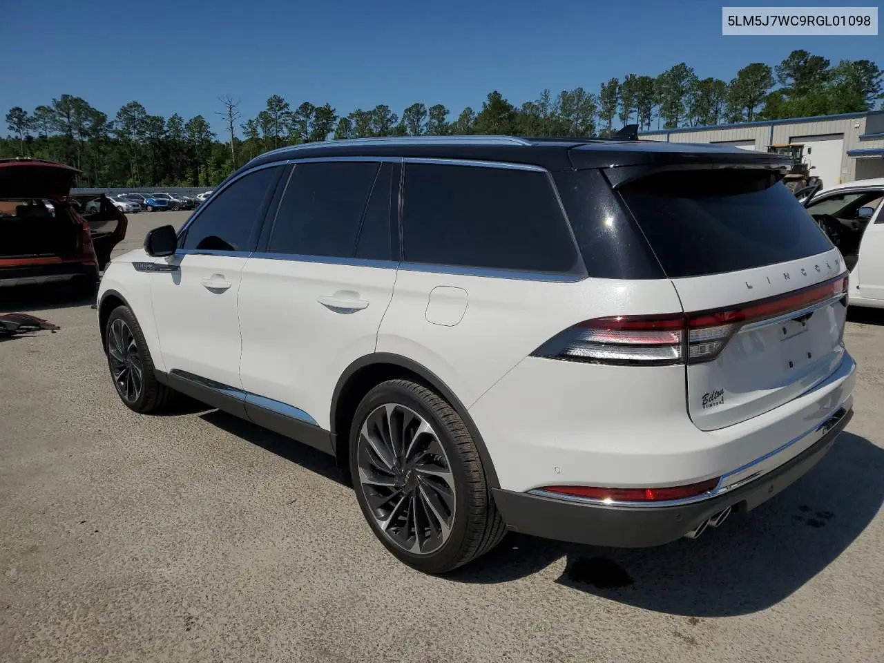 2024 Lincoln Aviator Reserve VIN: 5LM5J7WC9RGL01098 Lot: 53320235