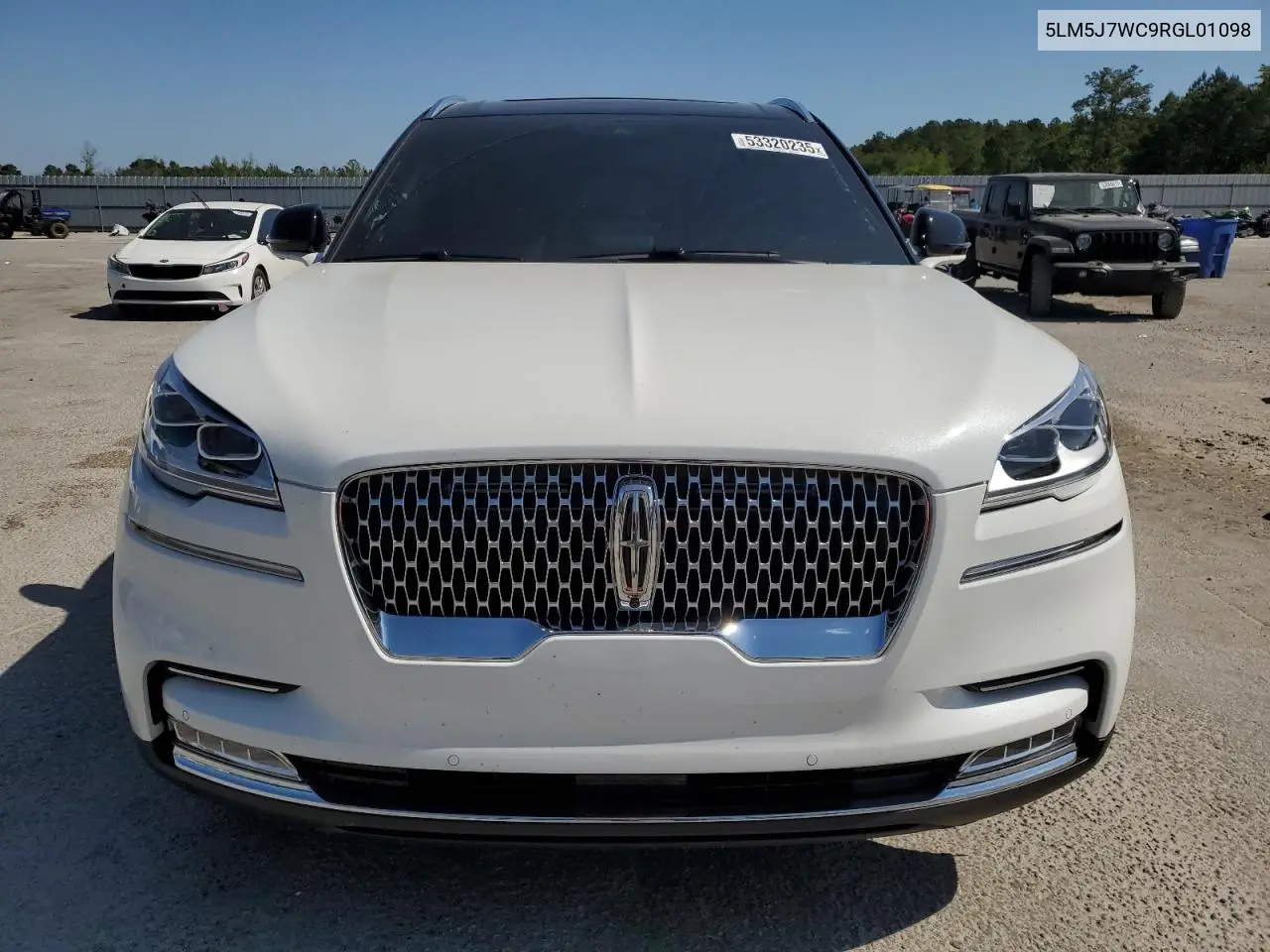 2024 Lincoln Aviator Reserve VIN: 5LM5J7WC9RGL01098 Lot: 53320235