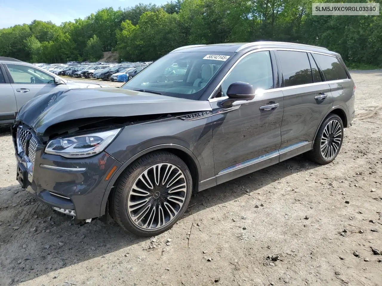 2024 Lincoln Aviator Black Label VIN: 5LM5J9XC9RGL03380 Lot: 58242145
