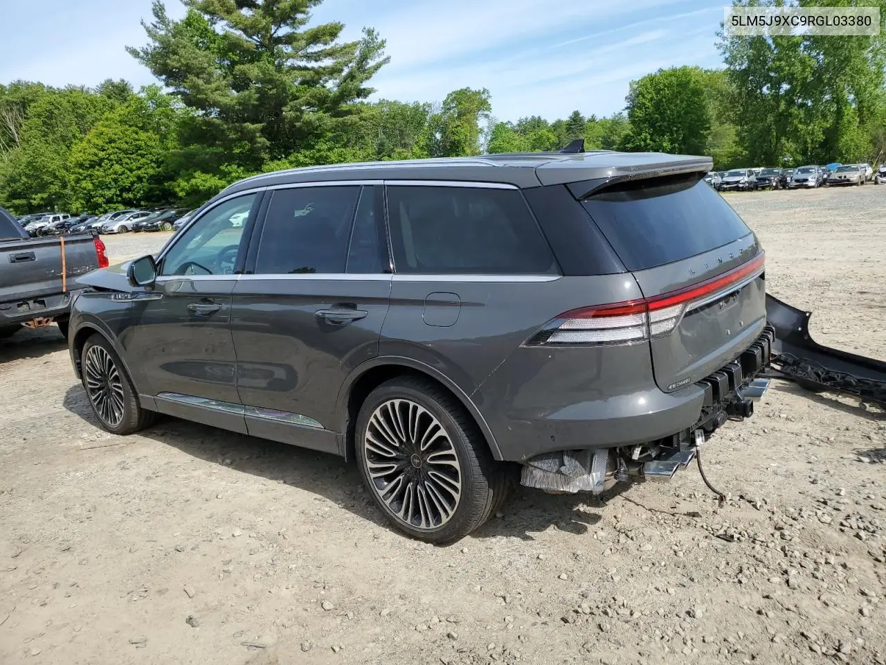 2024 Lincoln Aviator Black Label VIN: 5LM5J9XC9RGL03380 Lot: 58242145