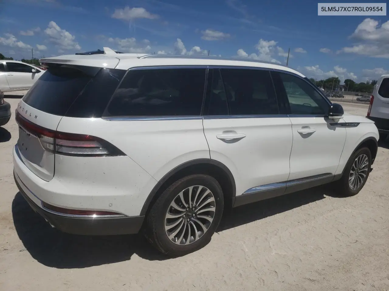 2024 Lincoln Aviator Reserve VIN: 5LM5J7XC7RGL09554 Lot: 61040445