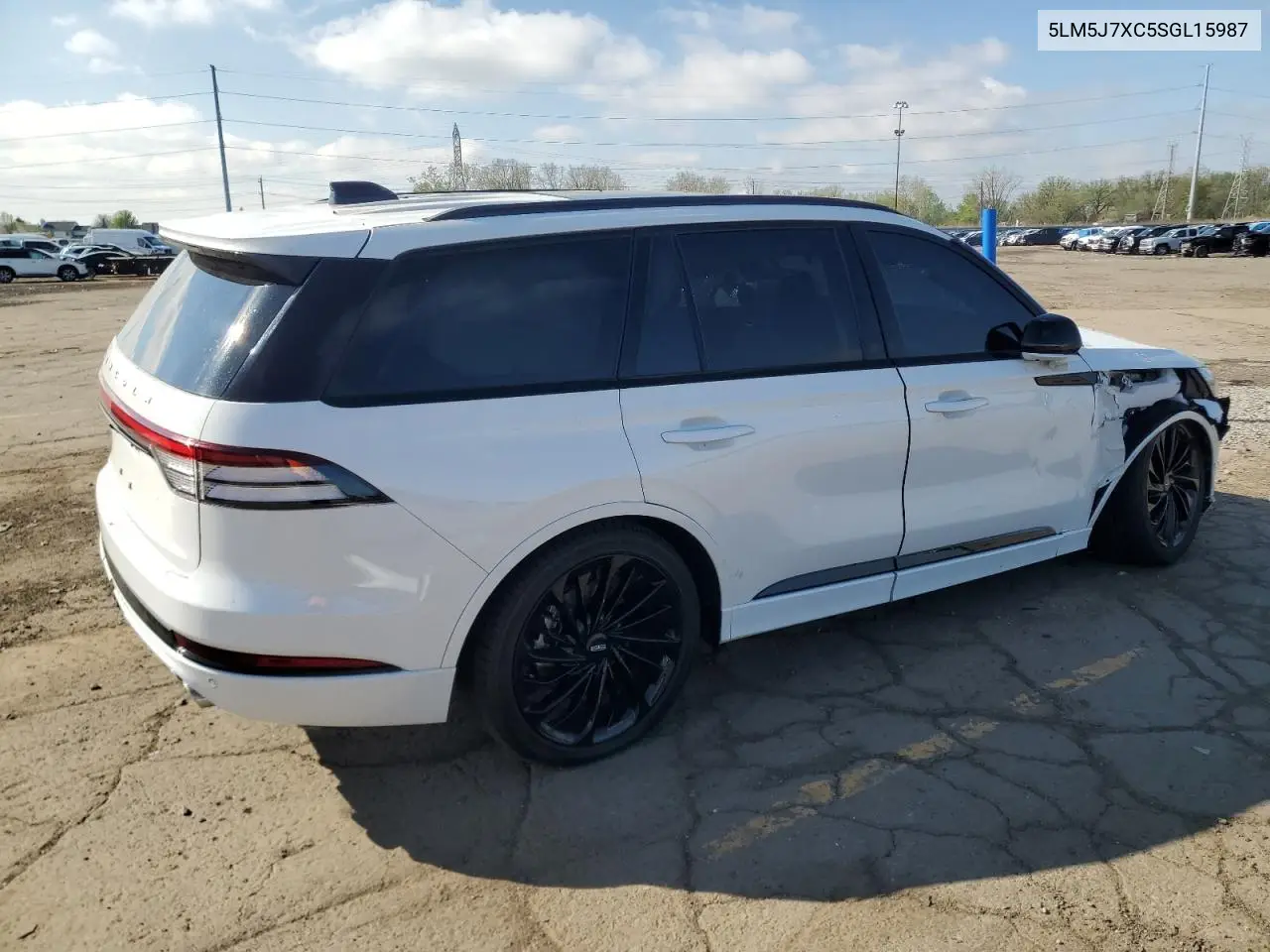 2025 Lincoln Aviator Reserve VIN: 5LM5J7XC5SGL15987 Lot: 54924195