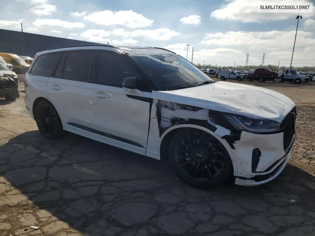 2025 Lincoln Aviator Reserve VIN: 5LM5J7XC5SGL15987 Lot: 54924195