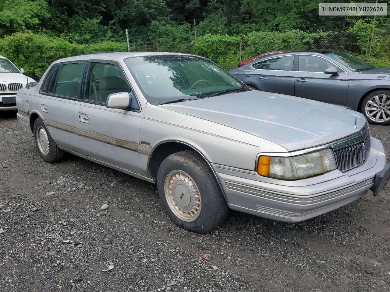 1990 Lincoln Continental VIN: 1LNCM9748LY822626 Lot: 62353095