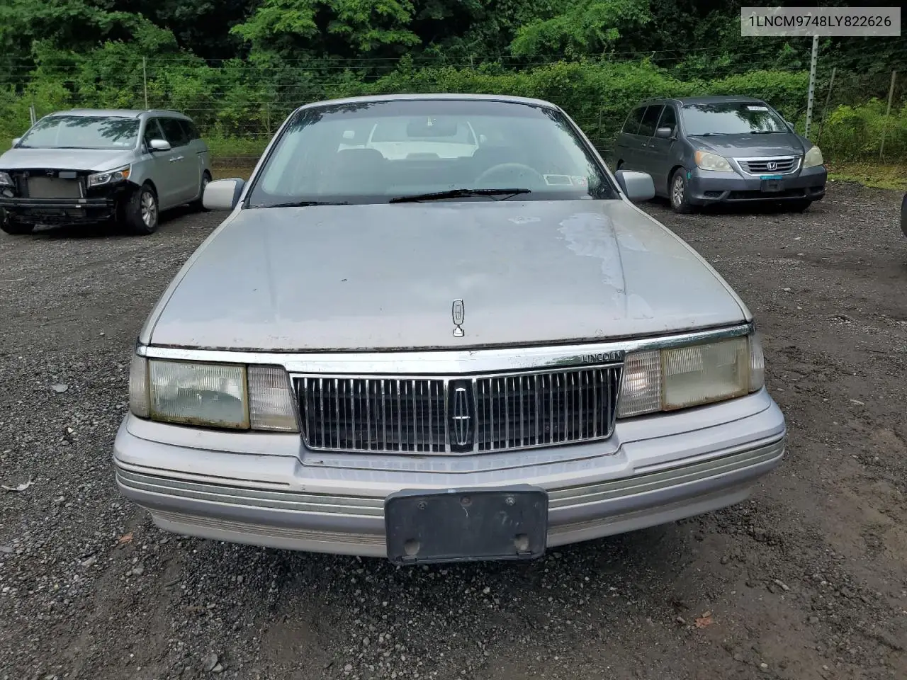 1990 Lincoln Continental VIN: 1LNCM9748LY822626 Lot: 62353095