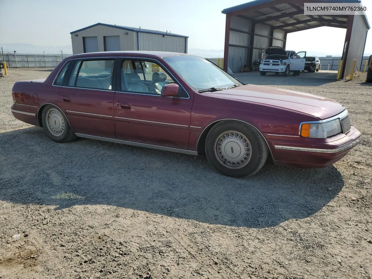 1991 Lincoln Continental Executive VIN: 1LNCM9740MY762360 Lot: 63719144