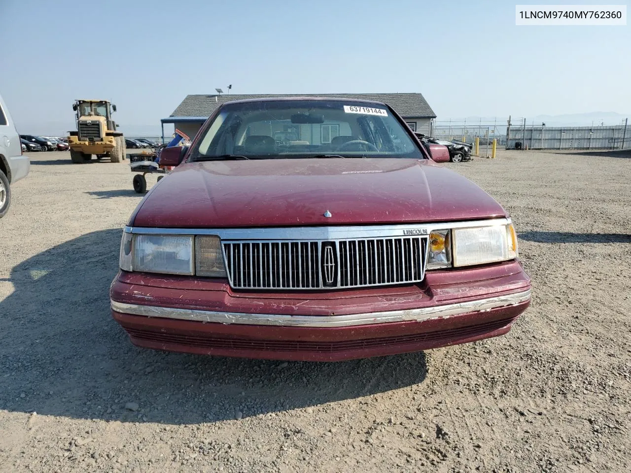 1991 Lincoln Continental Executive VIN: 1LNCM9740MY762360 Lot: 63719144