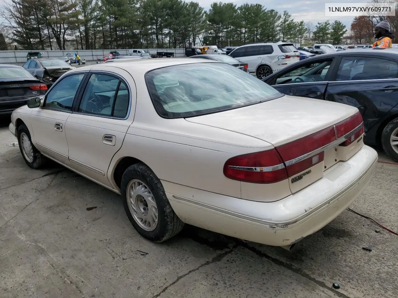 1997 Lincoln Continental VIN: 1LNLM97VXVY609771 Lot: 52992085