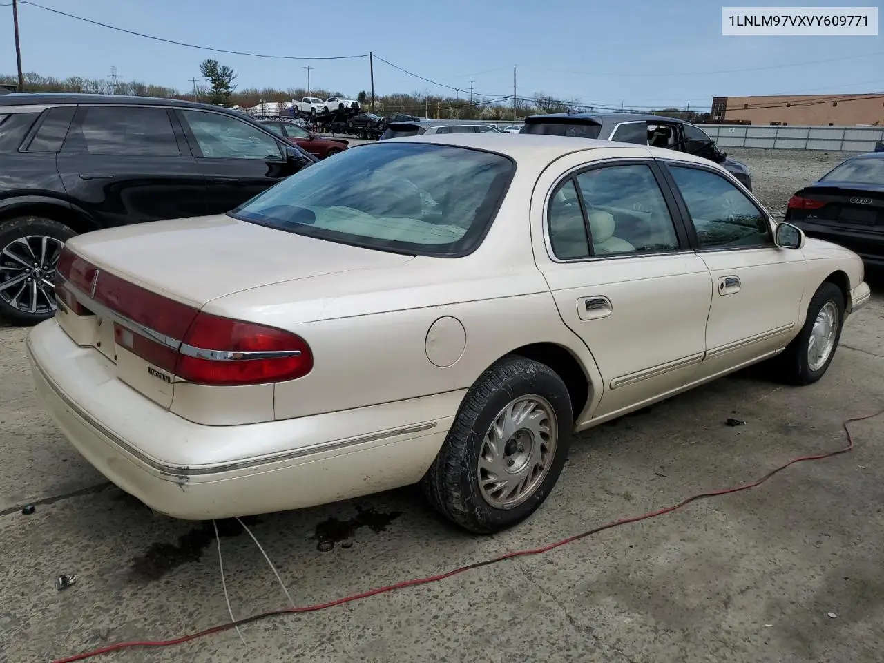 1997 Lincoln Continental VIN: 1LNLM97VXVY609771 Lot: 52992085
