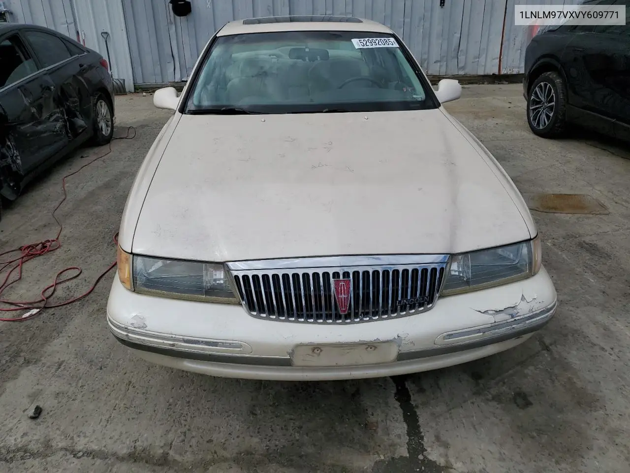 1997 Lincoln Continental VIN: 1LNLM97VXVY609771 Lot: 52992085