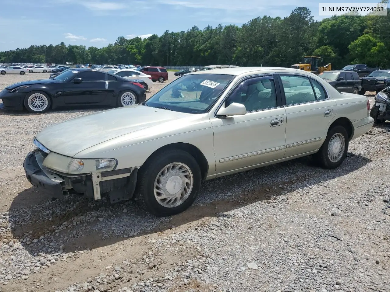 1997 Lincoln Continental VIN: 1LNLM97V7VY724053 Lot: 55275475