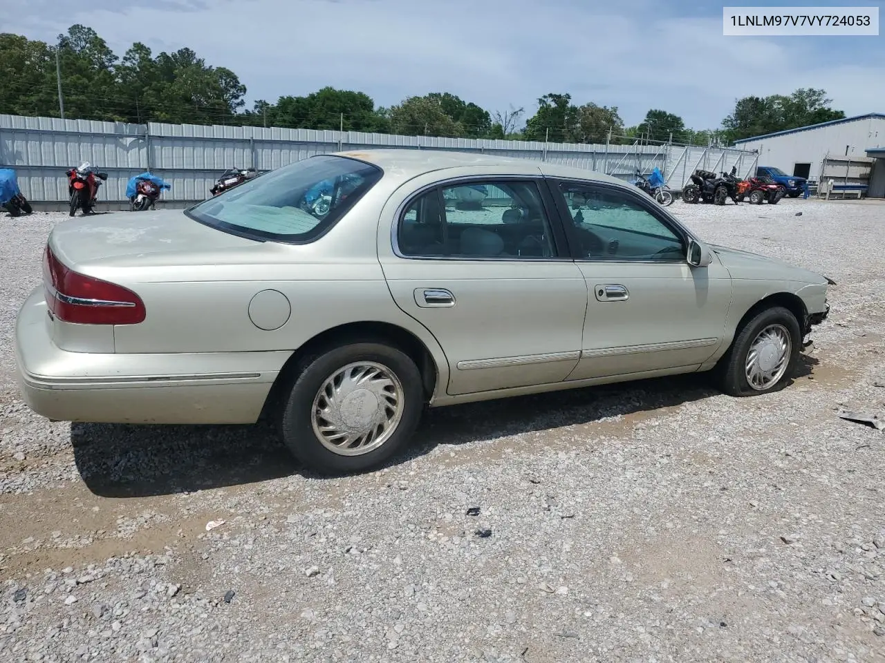 1997 Lincoln Continental VIN: 1LNLM97V7VY724053 Lot: 55275475