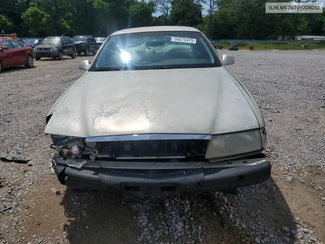 1997 Lincoln Continental VIN: 1LNLM97V7VY724053 Lot: 55275475