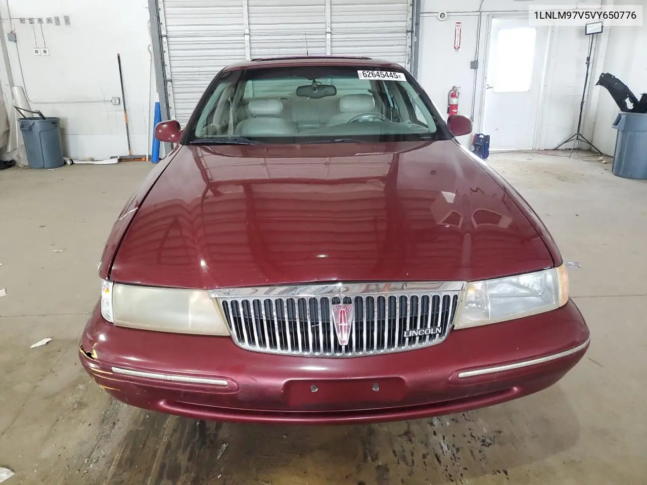 1997 Lincoln Continental VIN: 1LNLM97V5VY650776 Lot: 62645445