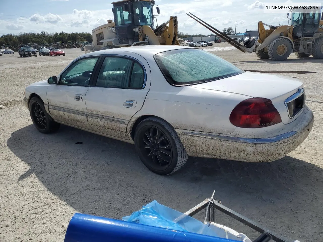 1998 Lincoln Continental VIN: 1LNFM97V5WY637895 Lot: 77020154