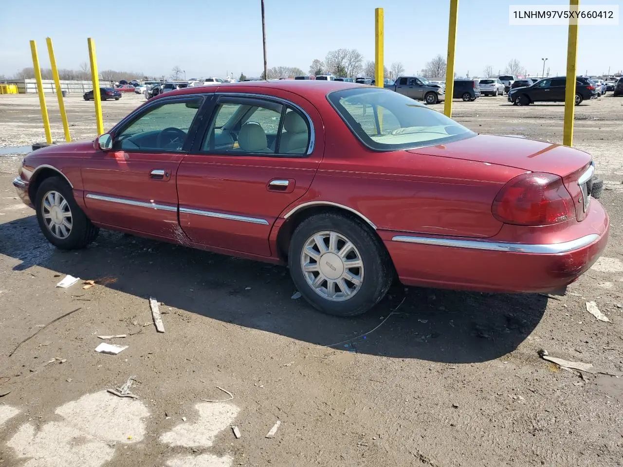 1999 Lincoln Continental VIN: 1LNHM97V5XY660412 Lot: 52772305