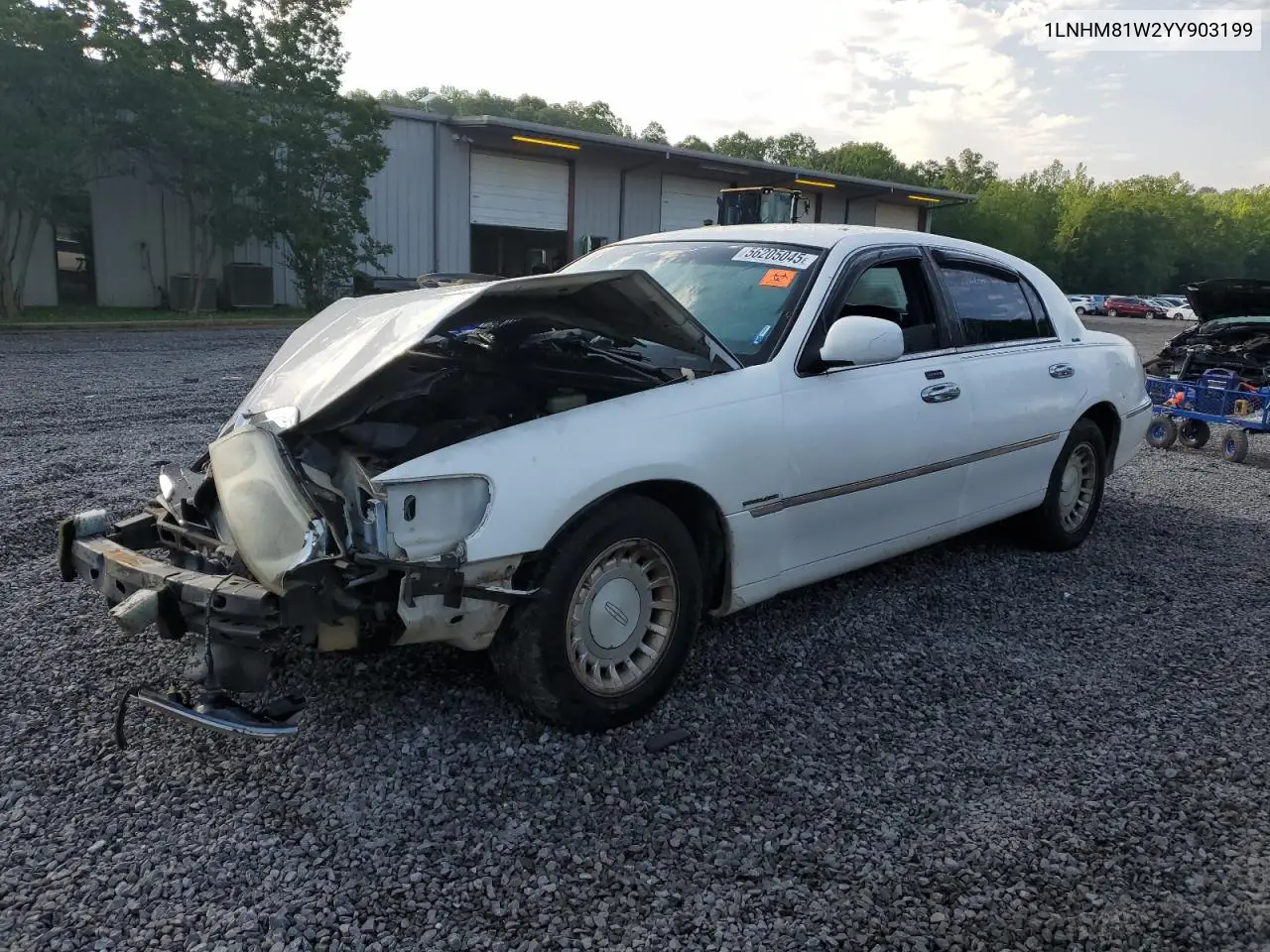 2001 Lincoln Town Car Executive VIN: 1LNHM81W2YY903199 Lot: 56205045