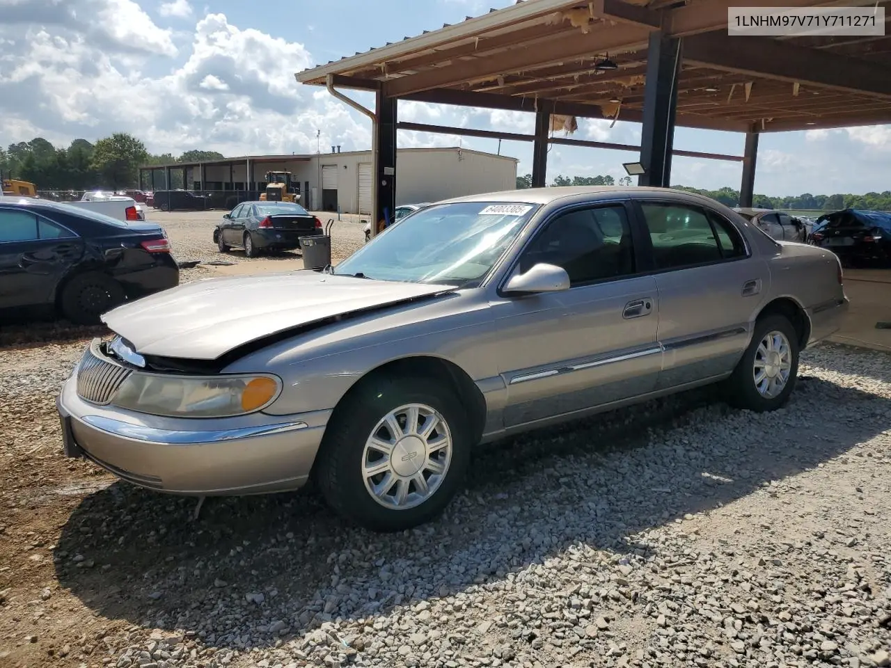 2001 Lincoln Continental VIN: 1LNHM97V71Y711271 Lot: 64003305