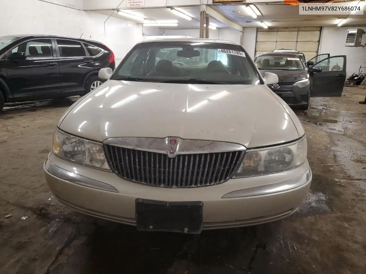 2002 Lincoln Continental VIN: 1LNHM97V82Y686074 Lot: 46261785