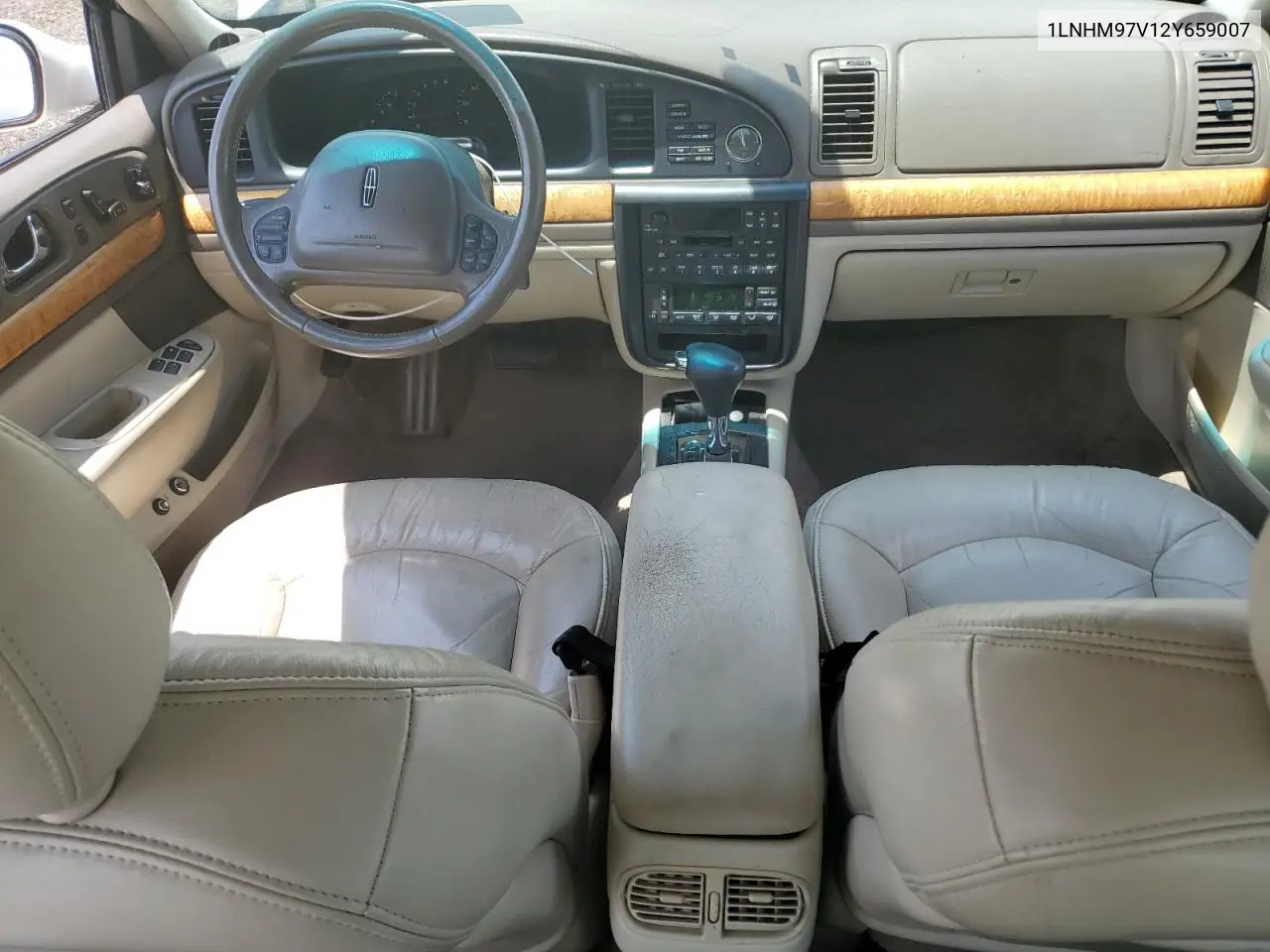 2002 Lincoln Continental VIN: 1LNHM97V12Y659007 Lot: 62300975