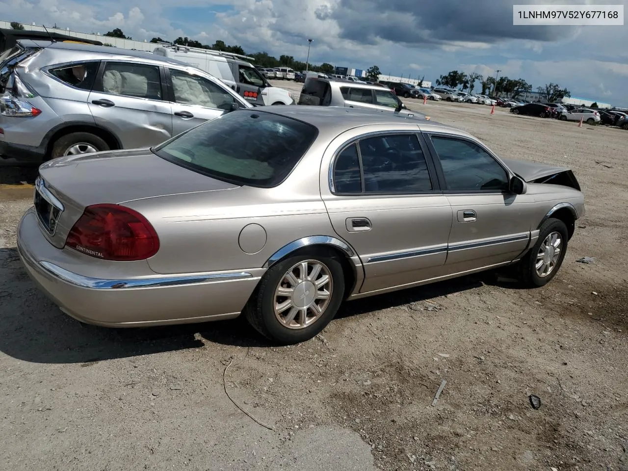 2002 Lincoln Continental VIN: 1LNHM97V52Y677168 Lot: 69868504
