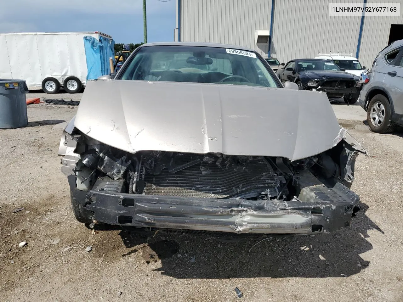 2002 Lincoln Continental VIN: 1LNHM97V52Y677168 Lot: 69868504