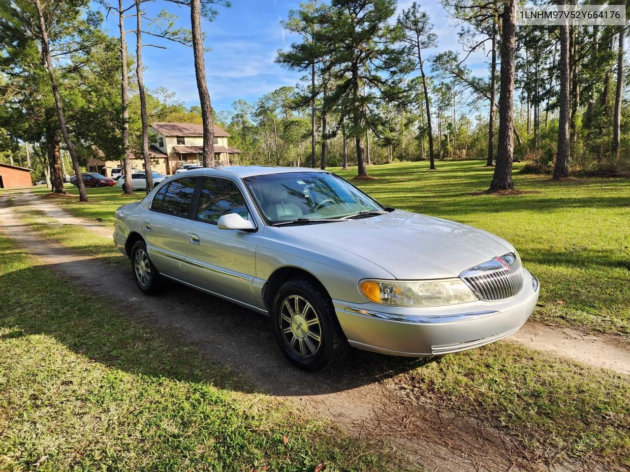2002 Lincoln Continental VIN: 1LNHM97V52Y664176 Lot: 73327774