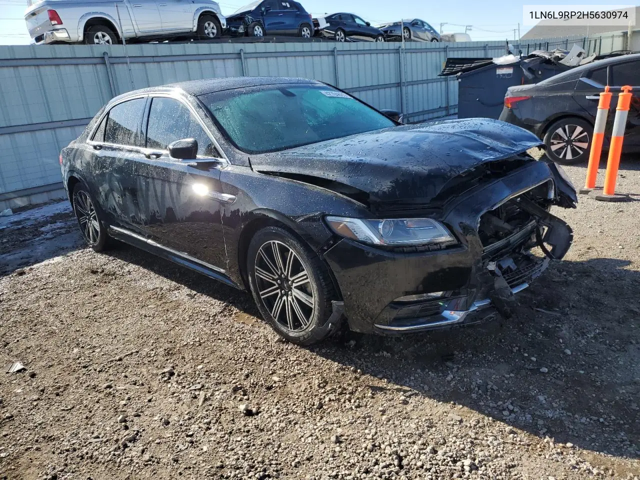 2017 Lincoln Continental Reserve VIN: 1LN6L9RP2H5630974 Lot: 42704605
