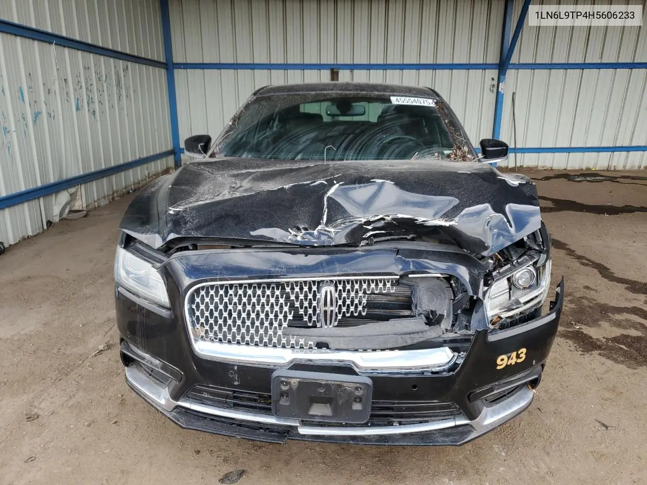 2017 Lincoln Continental Select VIN: 1LN6L9TP4H5606233 Lot: 45554075