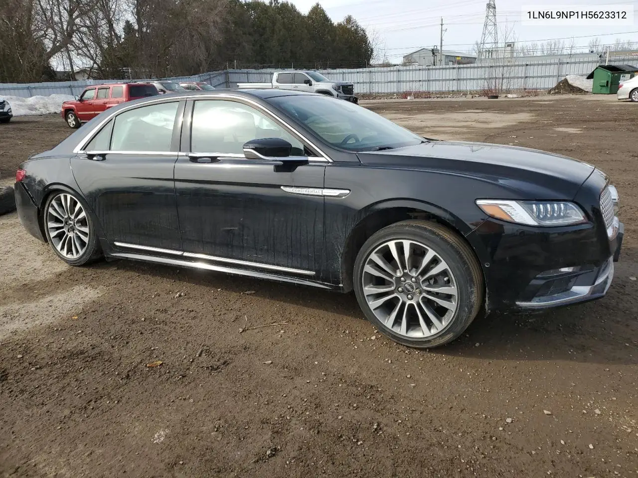 2017 Lincoln Continental Reserve VIN: 1LN6L9NP1H5623312 Lot: 48616545
