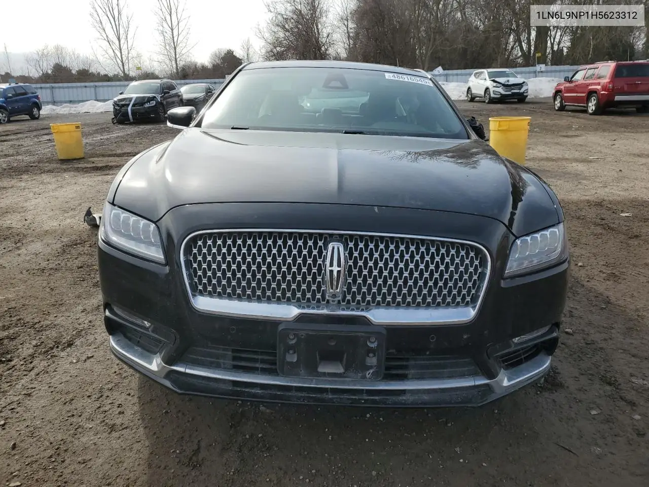 2017 Lincoln Continental Reserve VIN: 1LN6L9NP1H5623312 Lot: 48616545