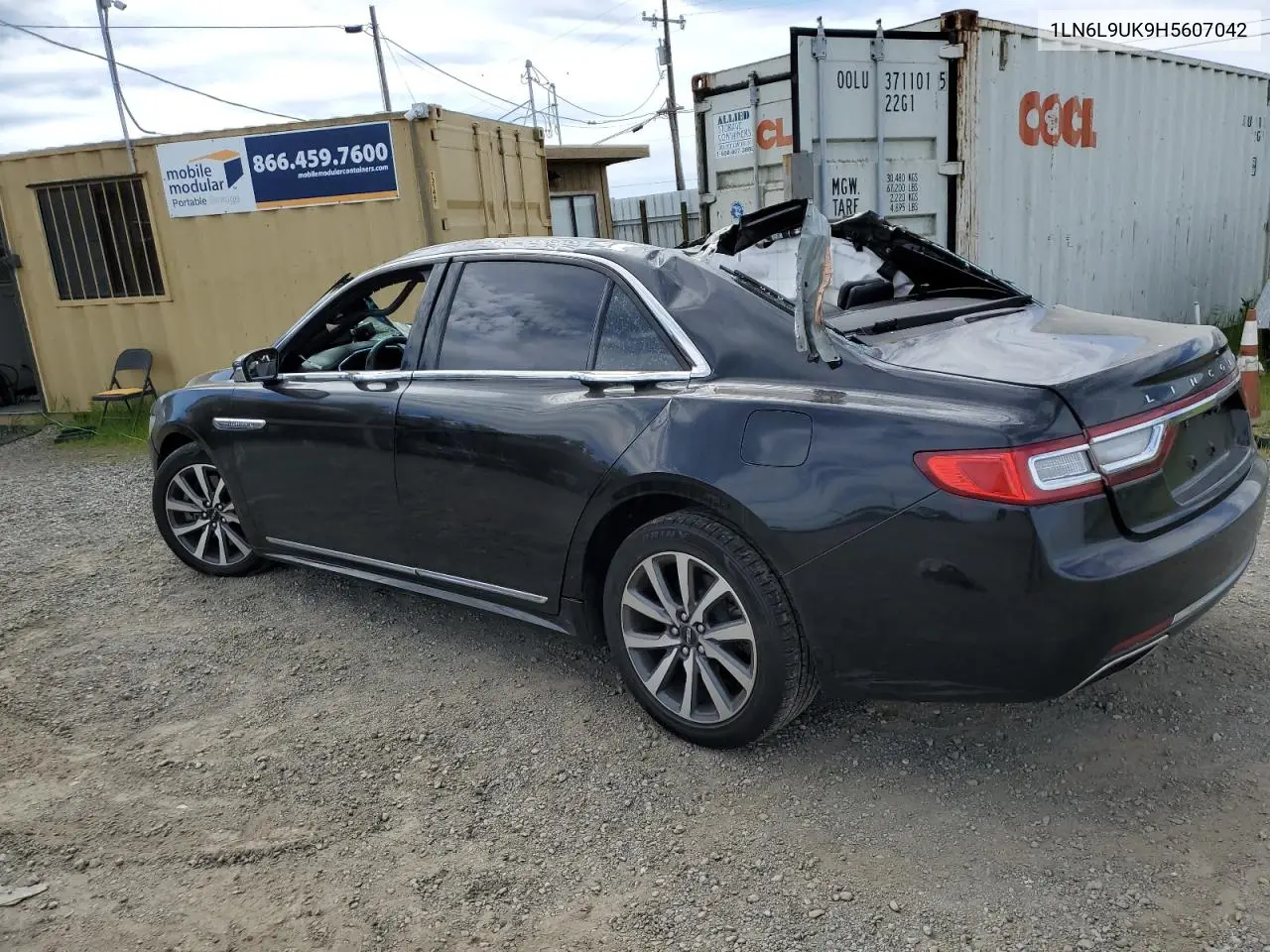 2017 Lincoln Continental VIN: 1LN6L9UK9H5607042 Lot: 52646545