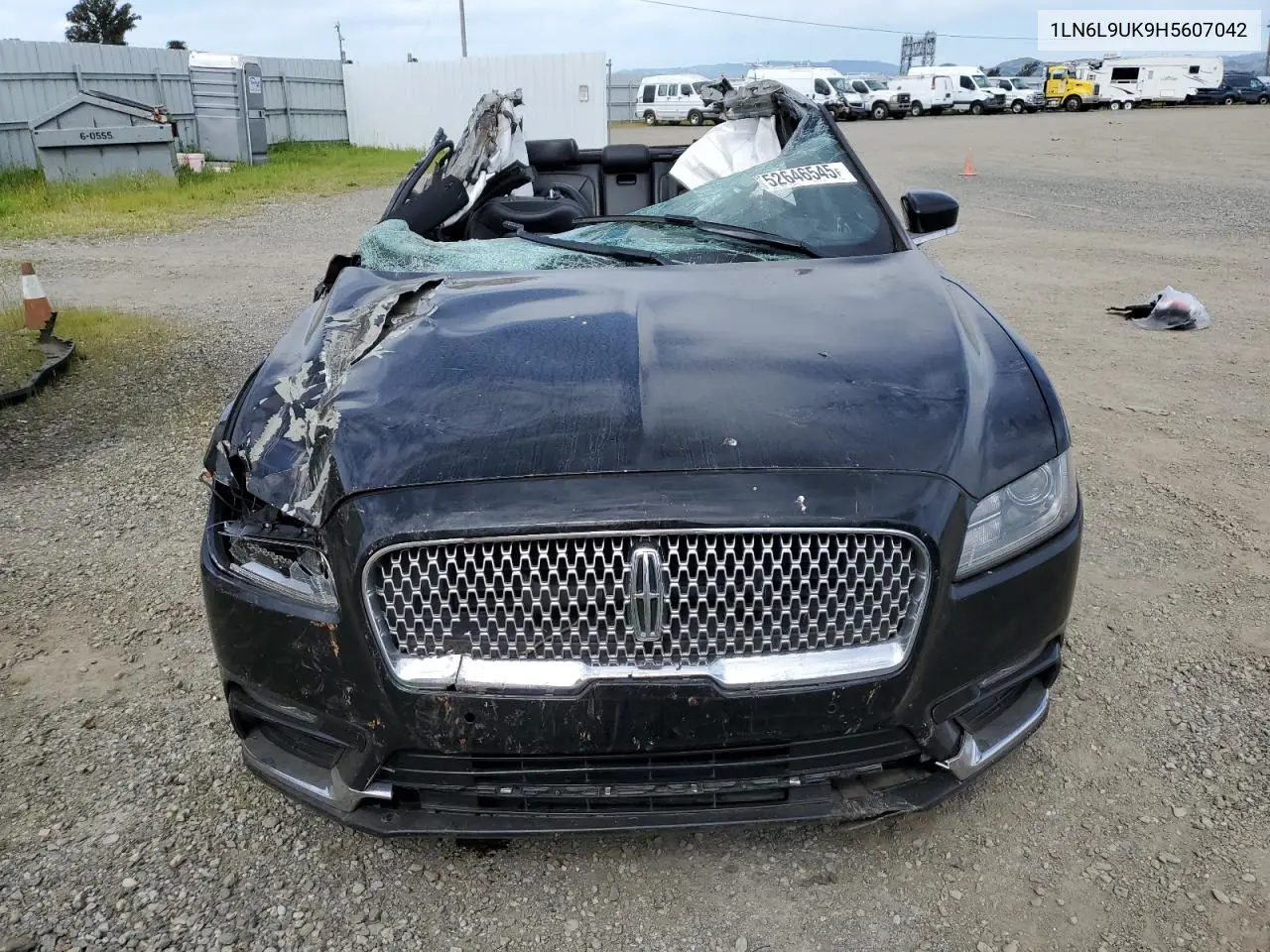 2017 Lincoln Continental VIN: 1LN6L9UK9H5607042 Lot: 52646545
